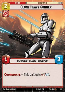 Clone Heavy Gunner - Twilight of the Republic: Extras (Common) [XTWI-425]
