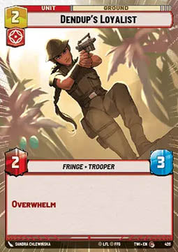 Dendup's Loyalist - Twilight of the Republic: Extras (Common) [XTWI-426]