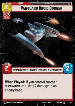 Vanguard Droid Bomber - Twilight of the Republic: Extras (Common) [XTWI-427]