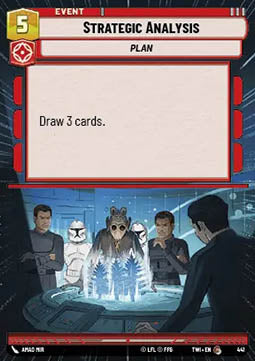 Strategic Analysis - Twilight of the Republic: Extras (Common) [XTWI-441]