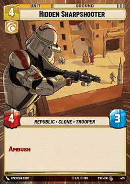 Hidden Sharpshooter⁣ - Twilight of the Republic: Extras⁣ (Common)⁣ [479]