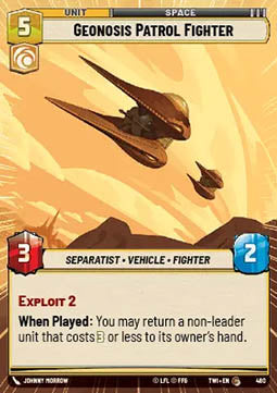 Geonosis Patrol Fighter⁣ - Twilight of the Republic: Extras⁣ (Common)⁣ [480]