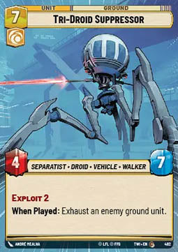 Tri-Droid Suppressor⁣ - Twilight of the Republic: Extras⁣ (Common)⁣ [482]