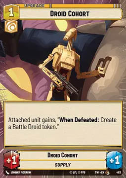 Droid Cohort⁣ - Twilight of the Republic: Extras⁣ (Common)⁣ [483]