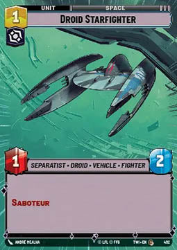 Droid Starfighter - Twilight of the Republic: Extras (Common) [XTWI-492]