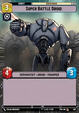 Super Battle Droid - Twilight of the Republic: Extras (Common) [XTWI-493]