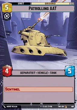 Patrolling AAT⁣ - Twilight of the Republic: Extras⁣ (Common)⁣ [495]