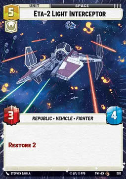 Eta-2 Light Interceptor - Twilight of the Republic: Extras (Common) [XTWI-505]