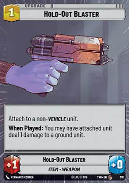 Hold-Out Blaster - Twilight of the Republic: Extras (Common) [XTWI-516]