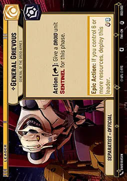 General Grievous, General of the Droid Armies (V.1) - Twilight of the Republic: Extras (Special) [XTWI-P02]