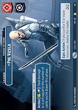 Pre Vizsla, Pursuing the Throne (V.2) - Twilight of the Republic: Extras (Rare) [XTWI-267]