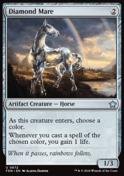 Diamond Mare - Magic: The Gathering Foundations: Starter Collection (Uncommon) [SFDN-672]