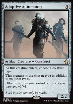 Adaptive Automaton - Magic: The Gathering Foundations: Starter Collection (Rare) [SFDN-723]