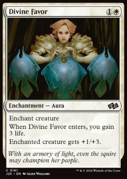 Divine Favor - Foundations Jumpstart (Common) [J25-191]