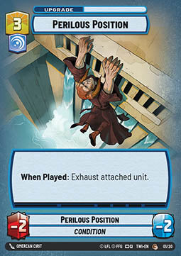 Perilous Position - Twilight of the Republic: Organized Play (Common) [OTWI-WP01]