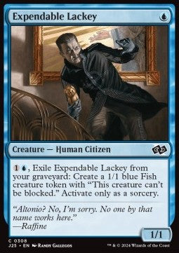 Expendable Lackey - Foundations Jumpstart (Common) [J25-308]