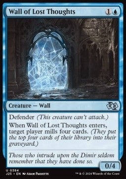 Wall of Lost Thoughts - Foundations Jumpstart (Uncommon) [J25-384]