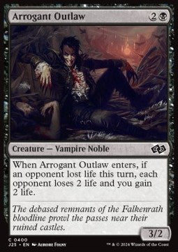 Arrogant Outlaw - Foundations Jumpstart (Common) [J25-400]