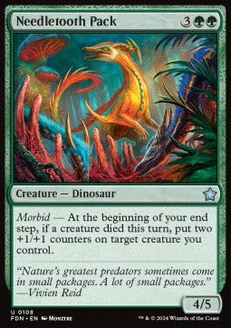 Needletooth Pack - Magic: The Gathering Foundations (Uncommon) [FDN-108]