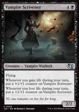 Vampire Scrivener - Foundations Jumpstart (Uncommon) [J25-505]