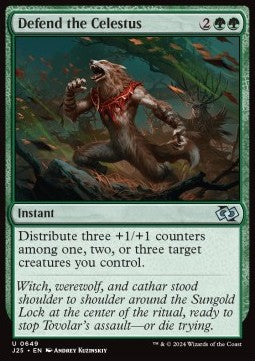 Defend the Celestus - Foundations Jumpstart (Uncommon) [J25-649]