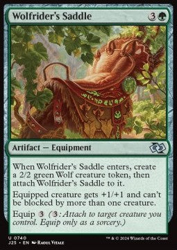 Wolfrider's Saddle - Foundations Jumpstart (Uncommon) [J25-740]
