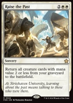 Raise the Past⁣ - Magic: The Gathering Foundations⁣ (Rare)⁣ [22]