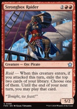 Strongbox Raider - Magic: The Gathering Foundations (Uncommon) [FDN-96]