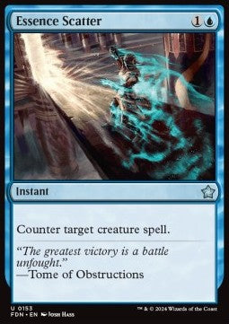 Essence Scatter - Magic: The Gathering Foundations (Uncommon) [FDN-153]