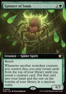 Spinner of Souls (V.3) - Magic: The Gathering Foundations: Extras (Rare) [XFDN-474]