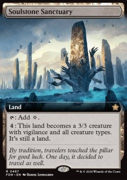 Soulstone Sanctuary (V.3)⁣ - Magic: The Gathering Foundations: Extras⁣ (Rare)⁣ [487]