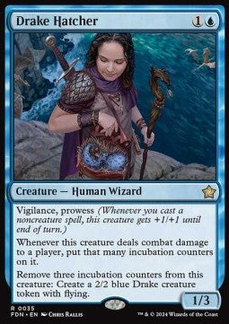 Drake Hatcher⁣ - Magic: The Gathering Foundations⁣ (Rare)⁣ [35]