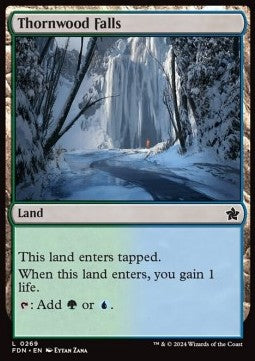 Thornwood Falls - Magic: The Gathering Foundations (Common) [FDN-269]