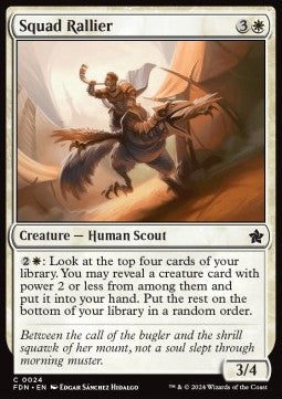 Squad Rallier - Magic: The Gathering Foundations (Common) [FDN-24]