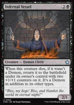 Infernal Vessel - Magic: The Gathering Foundations (Uncommon) [FDN-63]