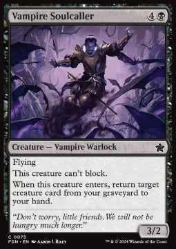 Vampire Soulcaller - Magic: The Gathering Foundations (Common) [FDN-75]