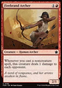 Firebrand Archer - Magic: The Gathering Foundations (Common) [FDN-196]