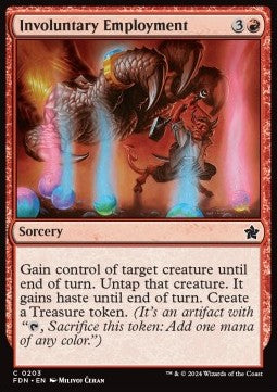 Involuntary Employment - Magic: The Gathering Foundations (Common) [FDN-203]