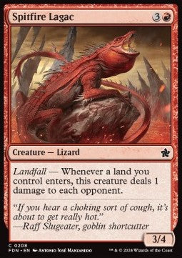 Spitfire Lagac - Magic: The Gathering Foundations (Common) [FDN-208]