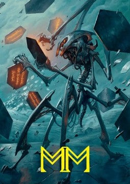 Art Series: Scrawling Crawler (V.2) - Magic: The Gathering Foundations: Extras (Tip Card) [XFDN-A50]