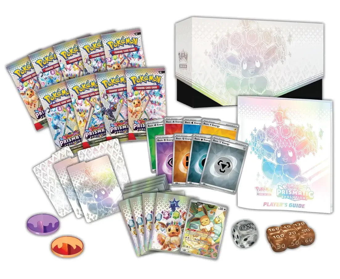 Pokemon TCG - Scarlet & Violet: Prismatic Evolutions Elite Trainer Box