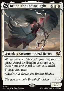 Bruna, the Fading Light / Brisela, Voice of Nightmares - Innistrad Remastered (Rare) [INR-14]