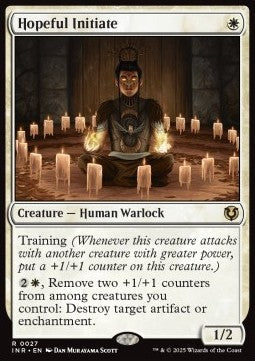 Hopeful Initiate - Innistrad Remastered (Rare) [INR-27]