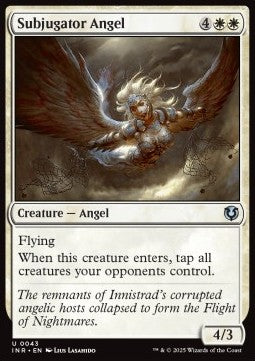 Subjugator Angel - Innistrad Remastered (Uncommon) [INR-43]