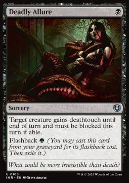 Deadly Allure - Innistrad Remastered (Uncommon) [INR-103]