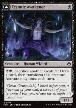 Ecstatic Awakener // Awoken Demon - Innistrad Remastered (Common) [INR-107]