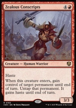 Zealous Conscripts - Innistrad Remastered (Rare) [INR-183]