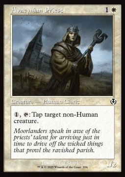Avacynian Priest - Innistrad Remastered: Extras (Common) [XINR-334]