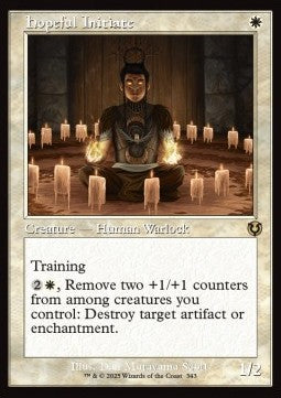 Hopeful Initiate - Innistrad Remastered: Extras (Rare) [XINR-343]