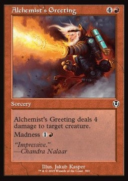 Alchemist's Greeting - Innistrad Remastered: Extras (Common) [XINR-393]